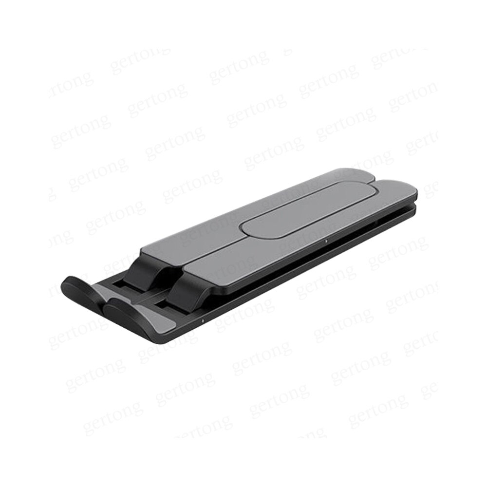 Support d'ordinateur Portable réglable pour MacBook support pour ordinateur Portable support de support de tablette en Aluminium pliable support d'ordinateur Portable pour ordinateur Portable: 01