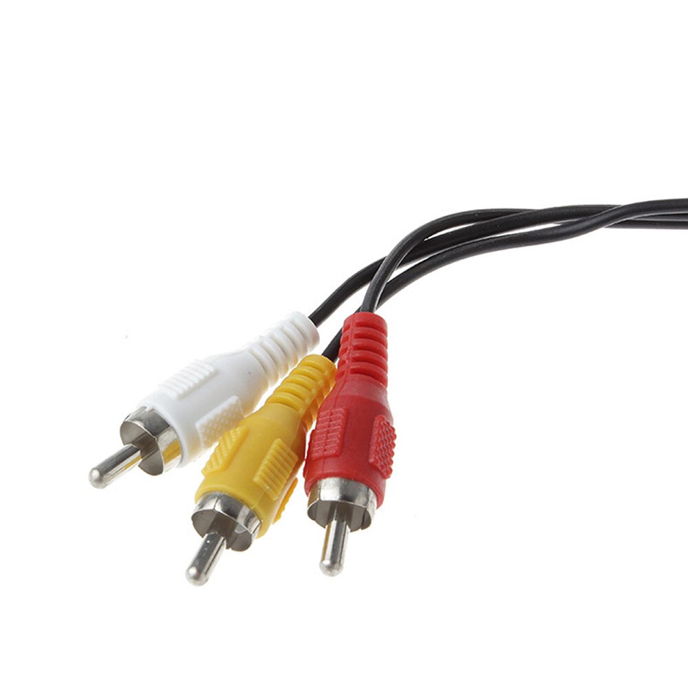 AV Audio Video Adapter Cable Cord for SNES Super NES Nintendo N64 Game Cube RCA to AV Audio/Video TV Composite Cable Cord