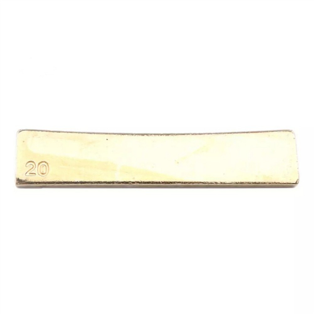 Gitarren-Bundpresse Caul-Einsatz Bundpresse Radius Griffbrett Caul-Einsatz 2,48 x 0,53 x 0,15 Zoll 63 x 13,5 x 4 mm