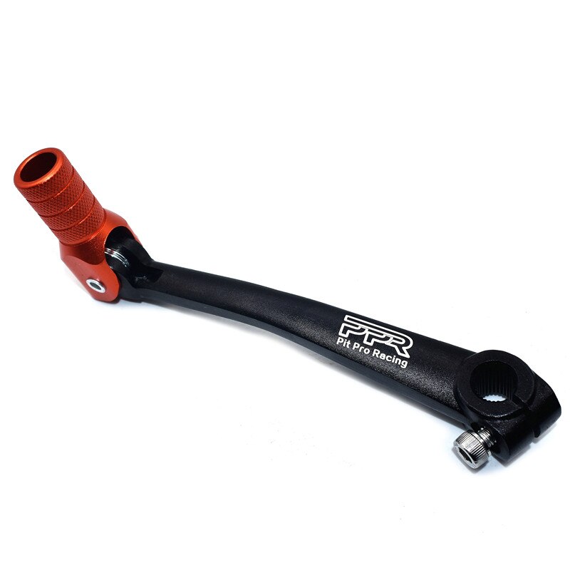 Palanca de cambio de marchas para motocicleta, accesorios de aleación de aluminio, 50cc, 110cc, 250cc, dirt pit monkey, atv, quad, piezas,: B-Orange-PPR