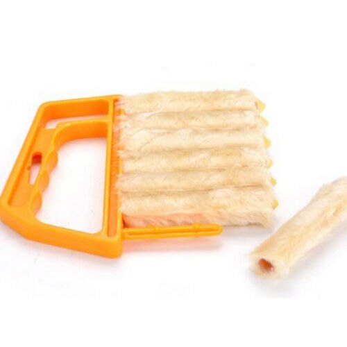 De de microfibra veneciano ciego hoja ventana cepillos de limpieza limpiador de ventana acondicionado plumero limpiar cepillo