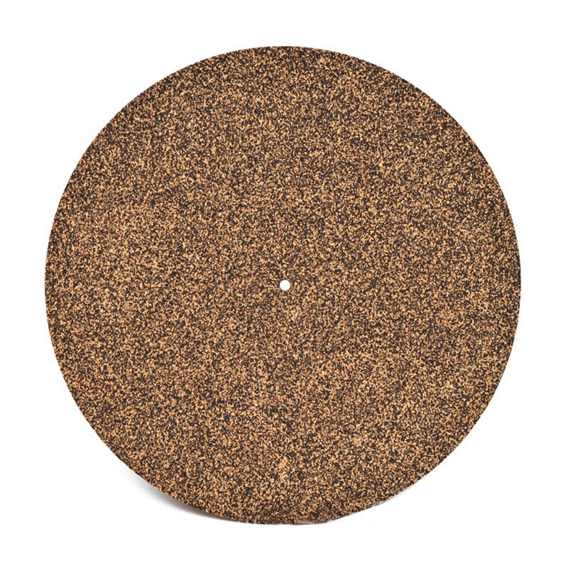 1 Pcs 3 Mm Anti Statische Kurk En Rubber Draaitafel Platter Mat Slipmat Pad Voor Lp Vinyl Record Accessoires