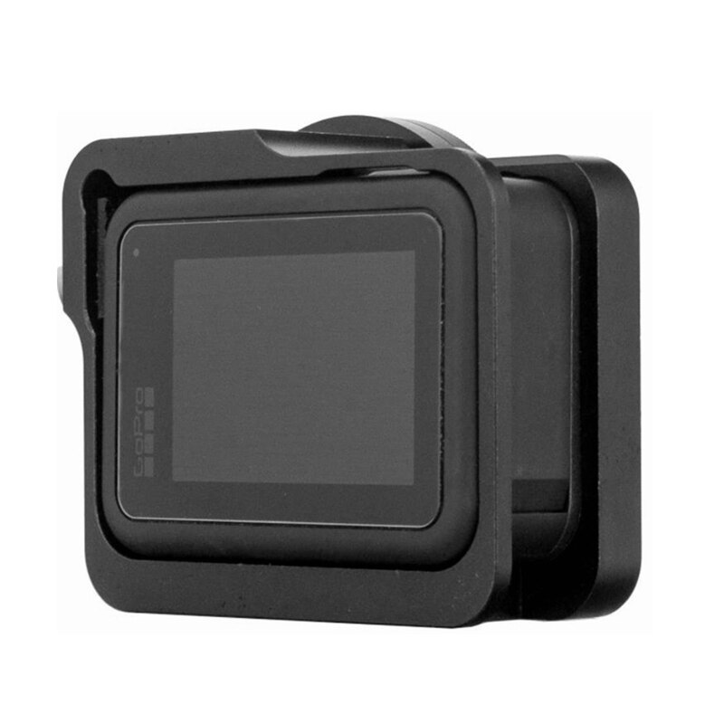 För gopro hero 8 fodral i aluminiumlegering skyddshus skal +52mm uv-filtersatser för go pro hero 8 svart ramtillbehör