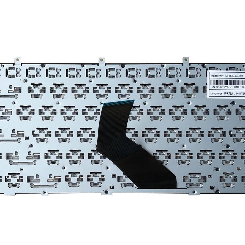 Russische Laptop Keyboard Voor Dns Clevo W355 W355SSQ W355SDQ W355STQ W670SCQ W670SJQ W670SRQ W670SHQ W670SFQ W670SZQ Sager NP6679