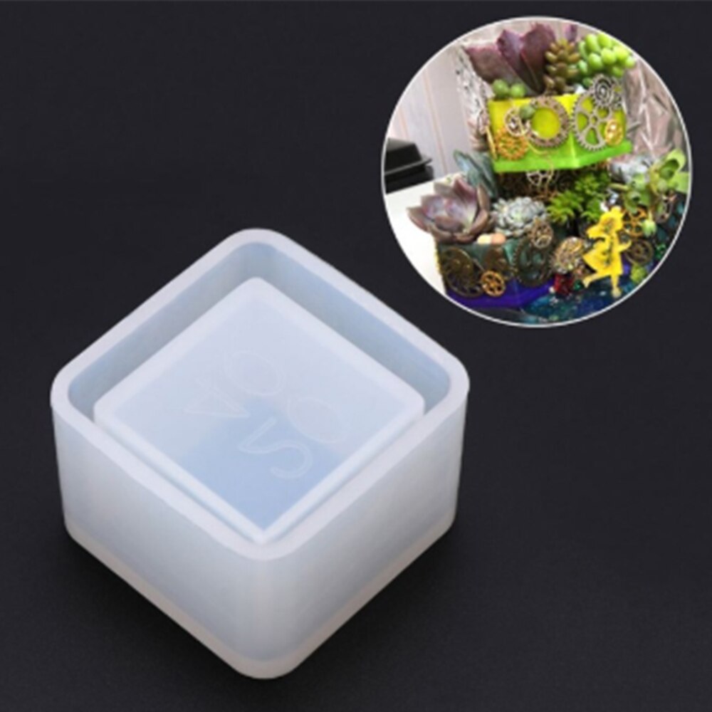 Donica na rośliny silikonowe formy rzemiosło artystyczne wielokątne formy odlewnicze DIY soczyste doniczki gliniane formy 3 styl forma betonowa: 05