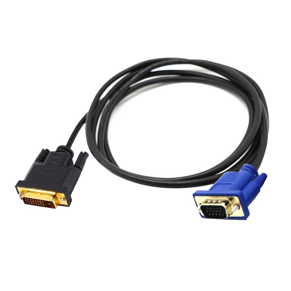 Active DVI To VGA, Dual-Link DVI-I DVI To VGA D-Sub Adapter Cable