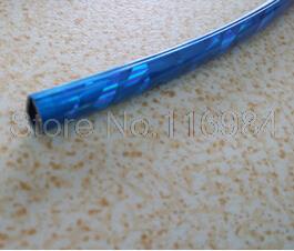 1metres x 6MM CHROME TRIM STRIP BUMPER AIR VENT GRILLE SWITCH RIM MOULDING "U" STYLE: Brittle ice blue