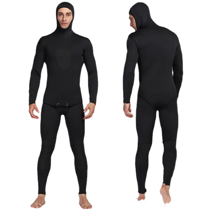 3mm Two-piece Set Men&#39;s Neoprene Wetsuit Diving Suit Outdoor Warm Waterproof Diving Suit Surfing Suit for Men