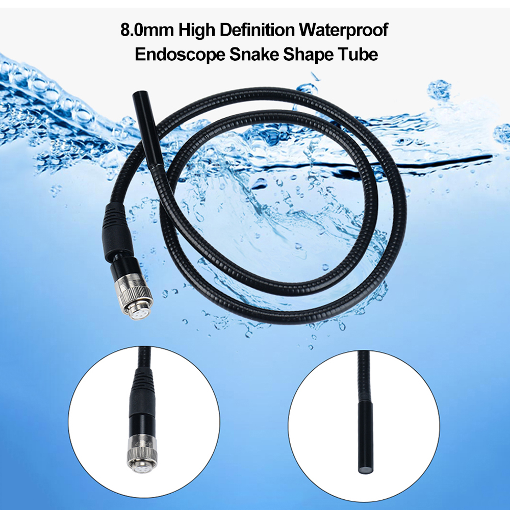 Industrial Endoscope 4.3in Large Screen Definition Display Micro-Inspection Camera Industrial Vehicle Pipeline Air Conditioner