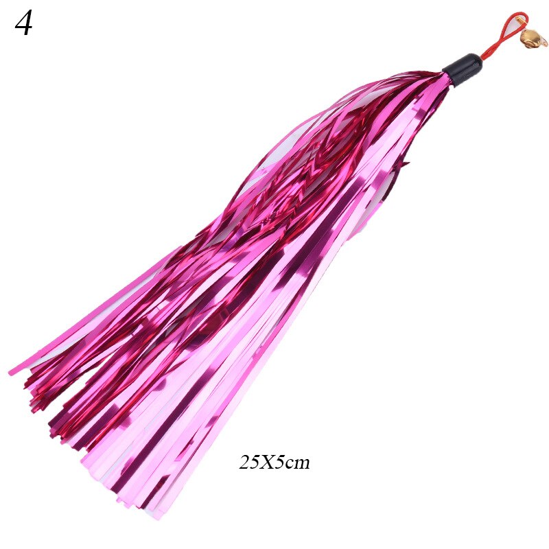 L40 cute cat toys 1pc cat feather toys, kitten interactive teaser bell feather stretch fishing rod play wand pets replacement head: 4