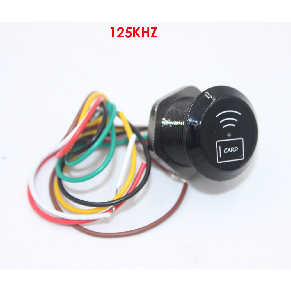 Ip65 Waterproof 125Khz 13.56Mhz Reading Head 9-15V RFID Proximity Reader Access Control System Wiegand 26 34: army green