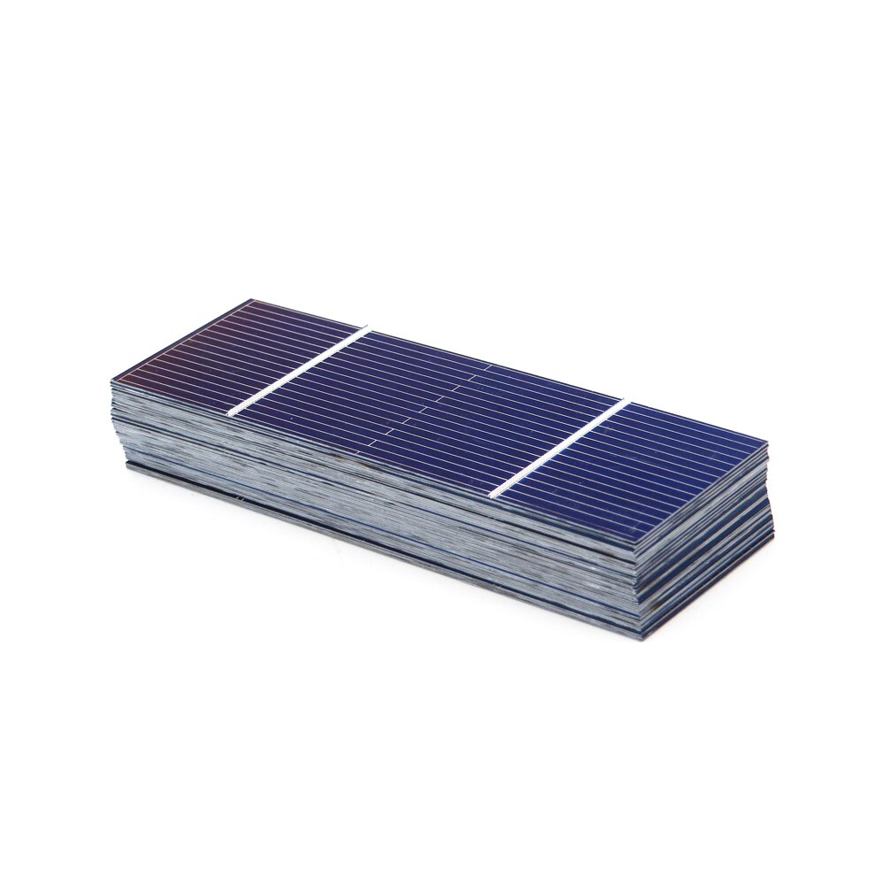 100 st / parti 156 solceller panel diy laddare polykristallint batteriladdning kisel sunpower 5/6 tum mono poly