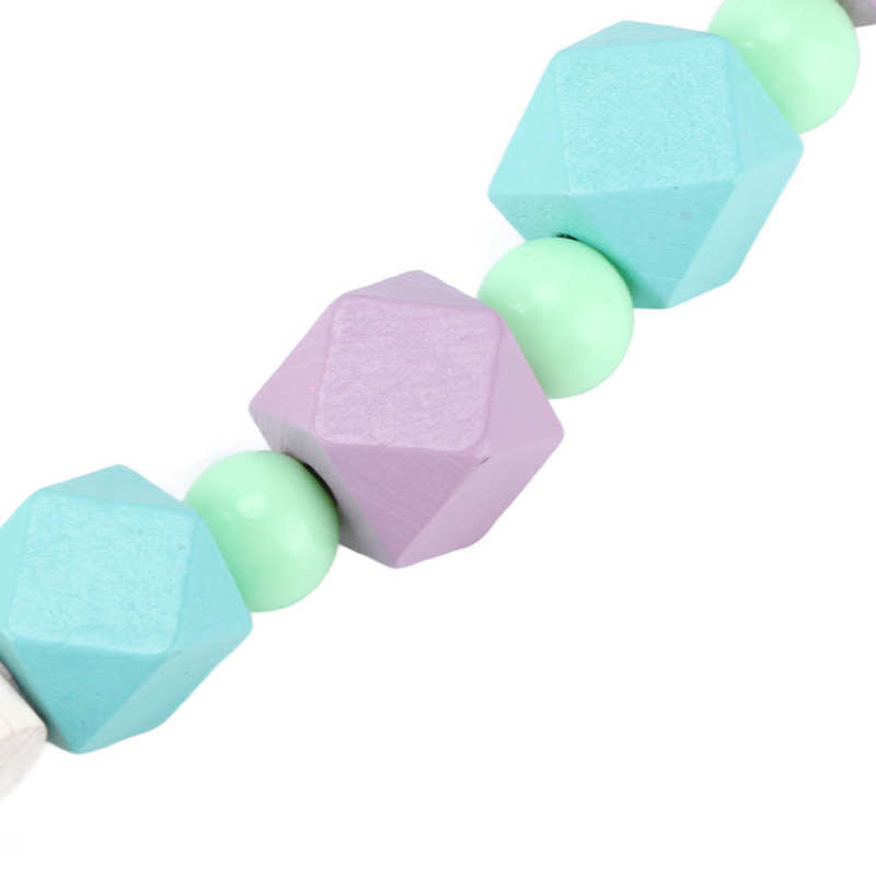 Papegaai Gekleurde Houten Blok Swing Vogel Schommels Natuurlijke Kleurrijke Voor Medium Papegaaien Voor Kleine Papegaaien