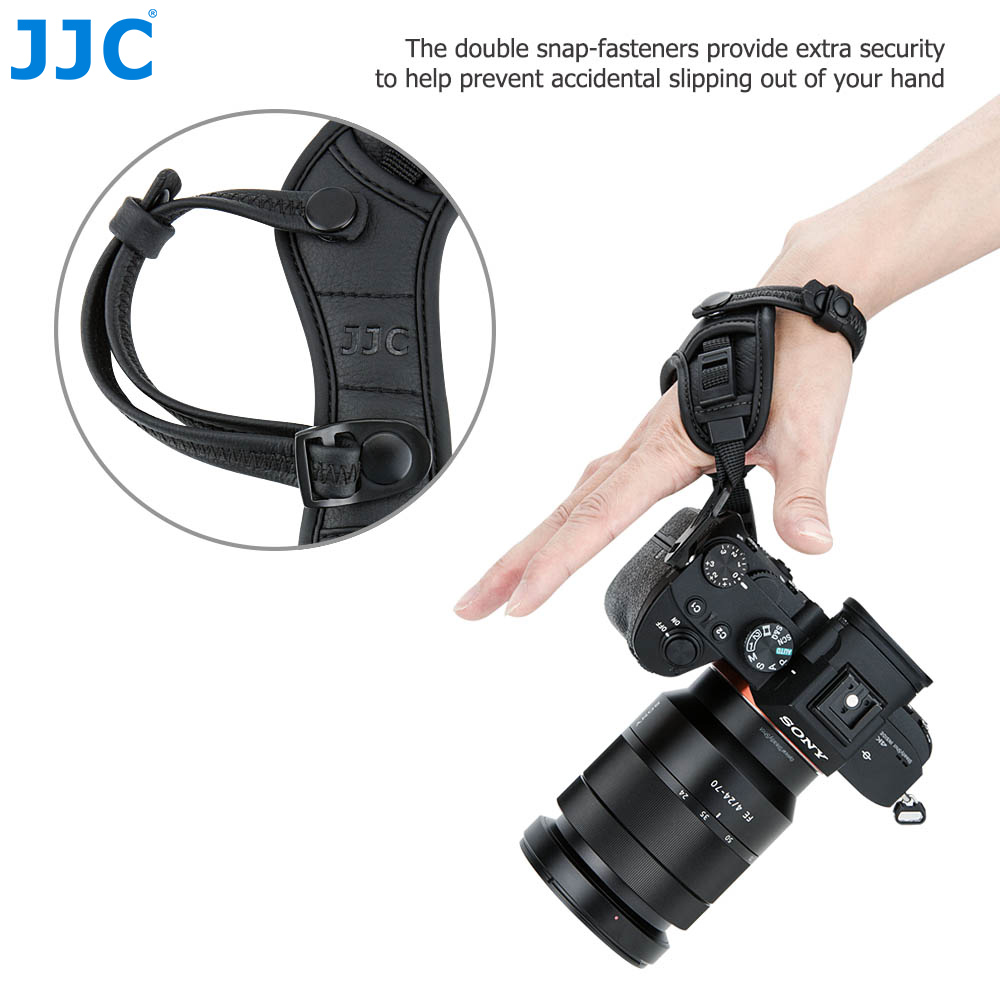 JJC Caméra Sangle à Dégagement Rapide de Dragonne pour Panasonic Lumix GH6 GH5 GH5II GH5S GH5 GH4 G100 GX850 GX85 GX9 GX8 GX7