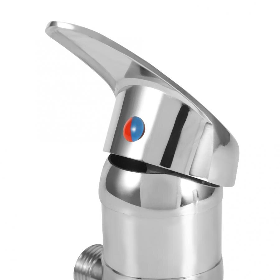 G1/2 Zoll 3Weg Schlecht Winkel Ventil Wasser Separator Dusche T Einstellbare Dusche Kopf Umsteller Schalter Ventil Schlecht Zubehör