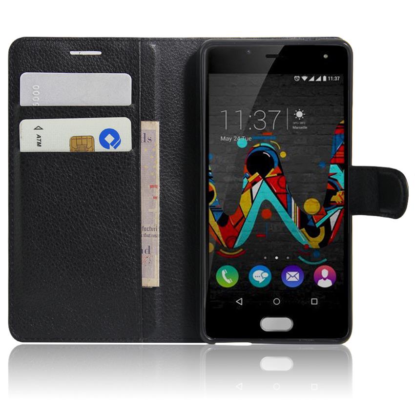 Fälle für Wiko U Fühlen fallen Leder Hülse für WIKO U Fühlen Abdeckung kippen Telefon fallen Wiko UFeel coque Fundas Abdeckung Taschen