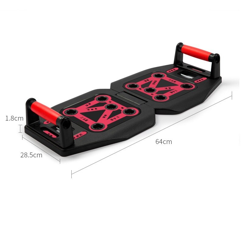 Push Up Board Bracket Multifunctional Push Up Exercise Board Push Up Device Folding Indoor Household Fitness Equipment