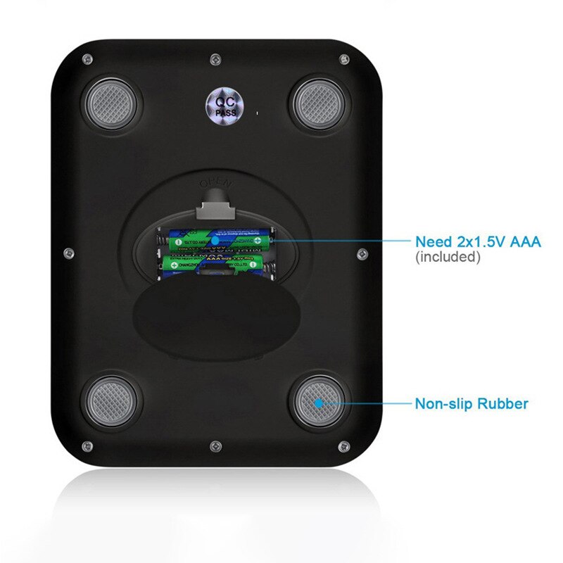 Rechargeable Stainless Steel Electronic Kitchen Scale Household Small Baking Scale