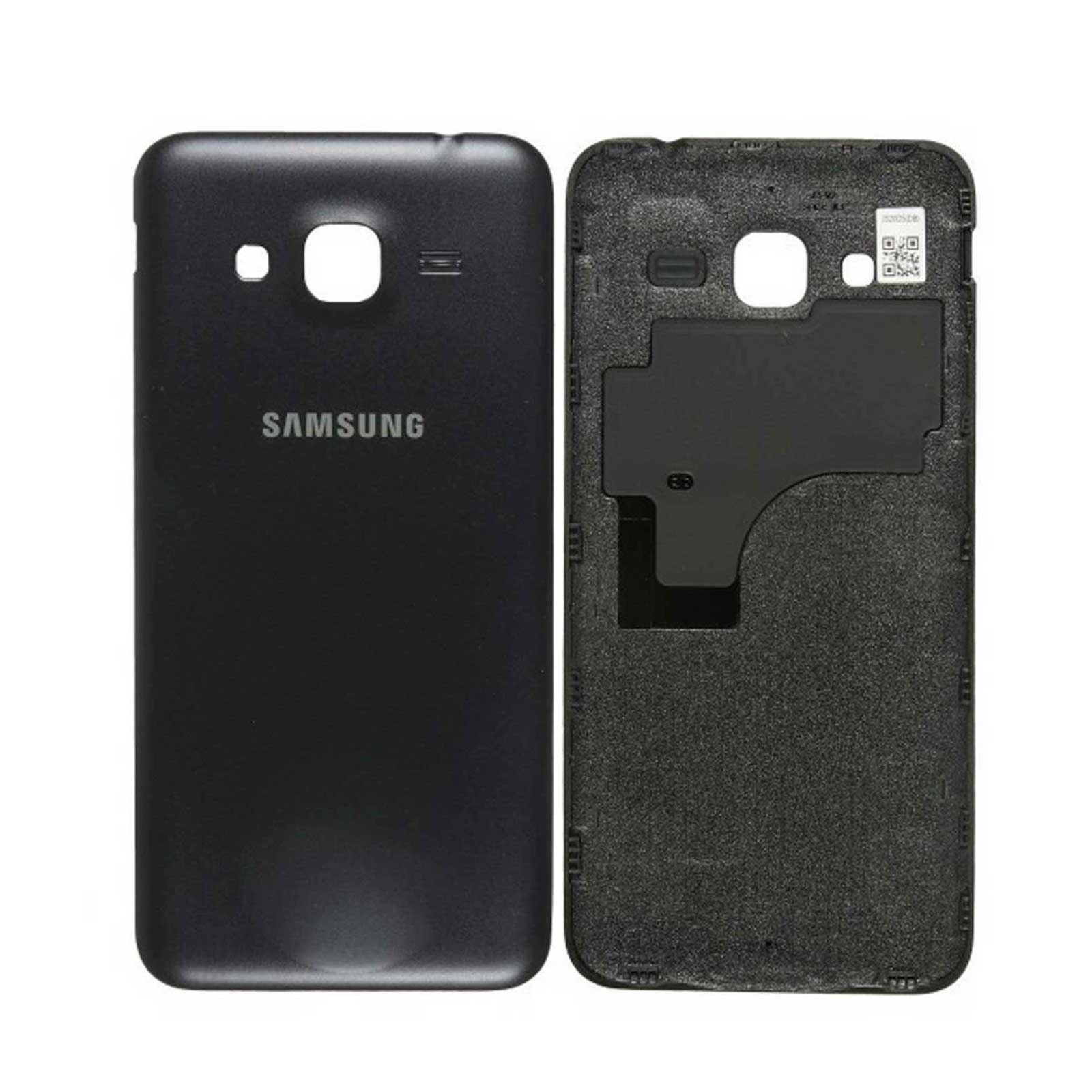 Zurück abdeckung Samsung Galaxis J3 J320/F schwarz Original verwendet