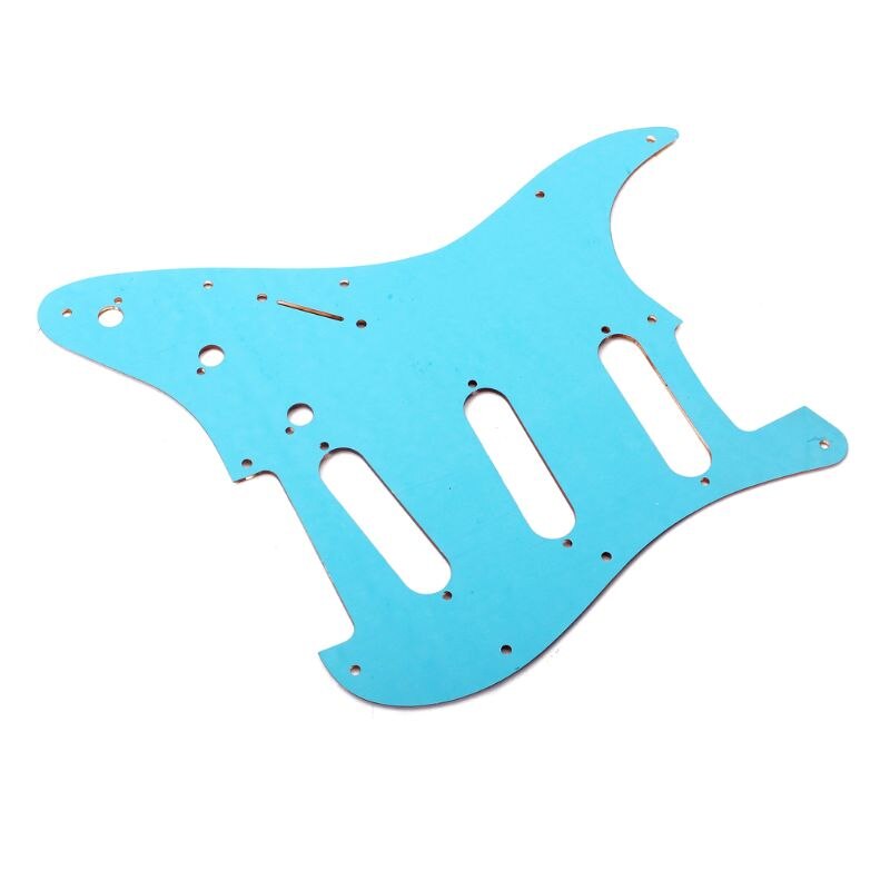 Spejl guld sss scaratch plade pickguard til usa/mex stra- -tocaster strat dele muscial instrument tilbehør