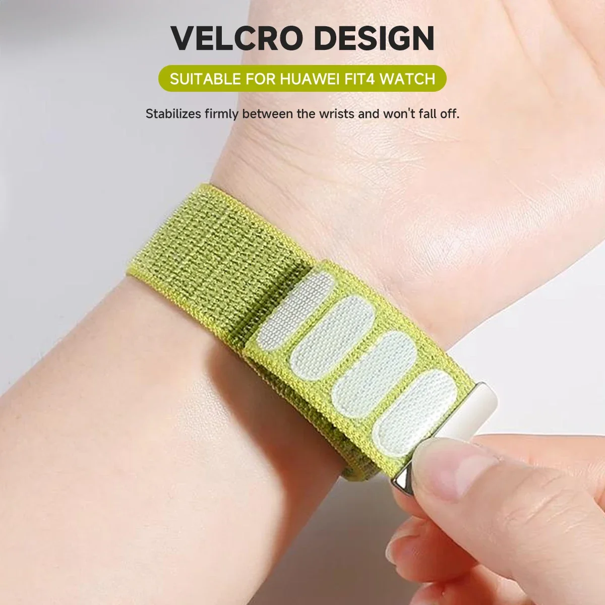 Nylon Woven Strap for Huawei Watch Fit 4 Pro/4 3 Original Official Bracelet Breathable Watchband Correa for Huawei Watch Fit 4/3