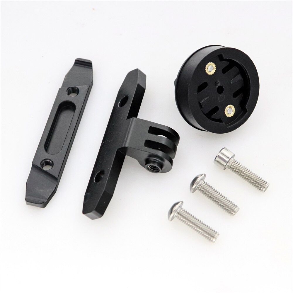Bicycle Saddle Gopro Mount holder Mountain Road Bike sport Camera Stabilizer Adapter For Gopro Hero 5 Hero4/3+/3 yi virb hero: Light Grey