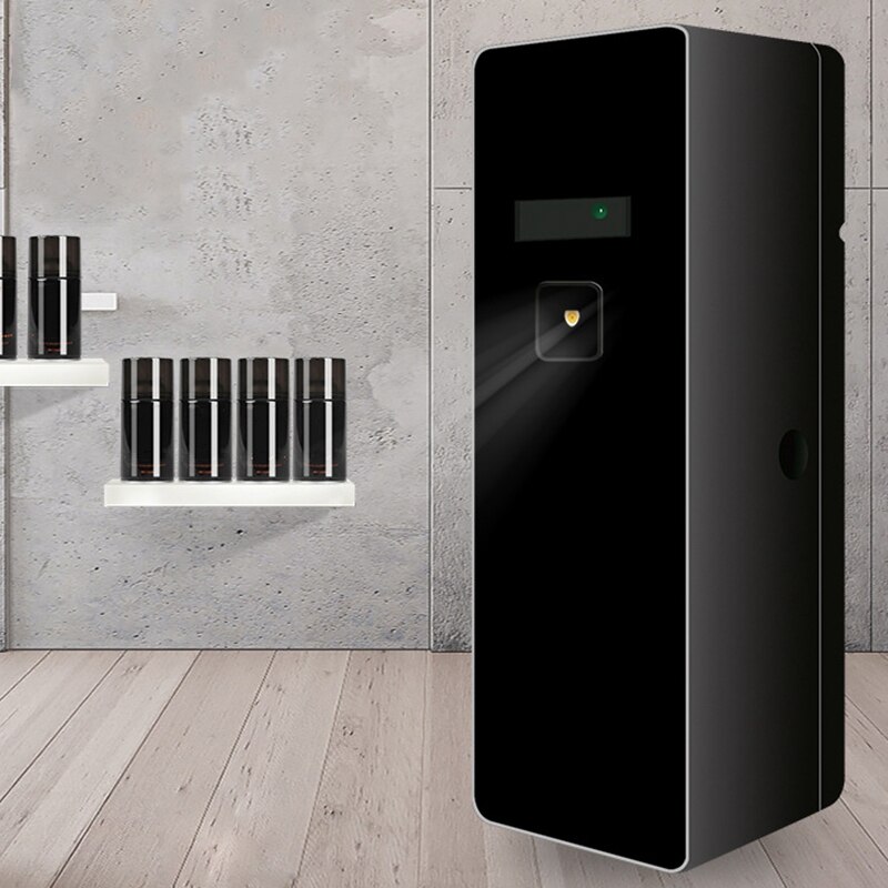 Smart automatisk ljussensor luftfräschare dispenser använder eterisk olja eller parfym påfyllningsbar aerosoldispenser för hotell hemma