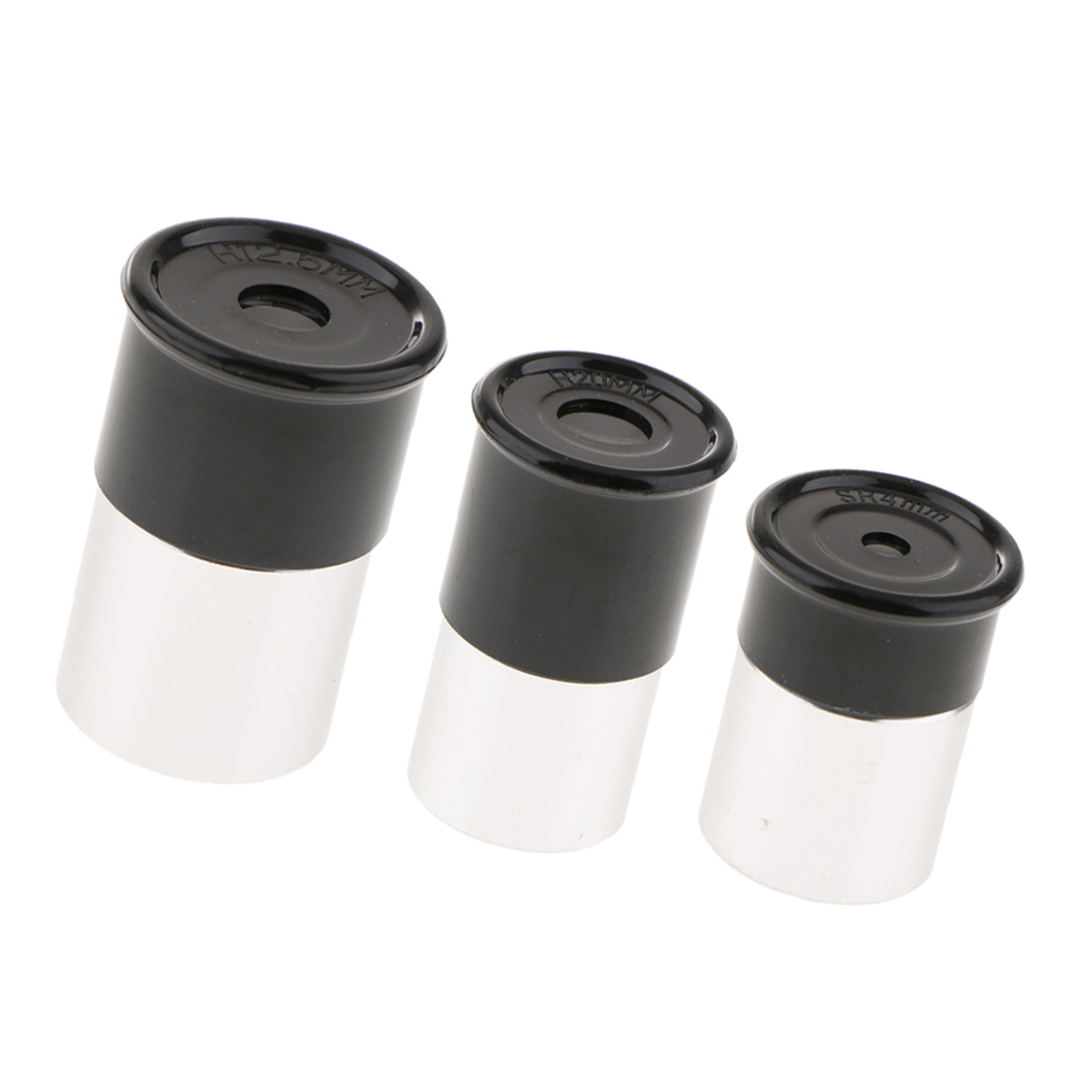 Accesorio telescopio lente ocular para la astronomía SR4mm H12.5mm H20mm 0.965"