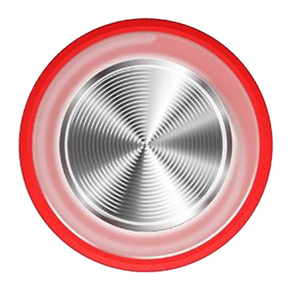 Round Game Joystick Touch Screen Thumb Controller Button for Smart Phone: Red