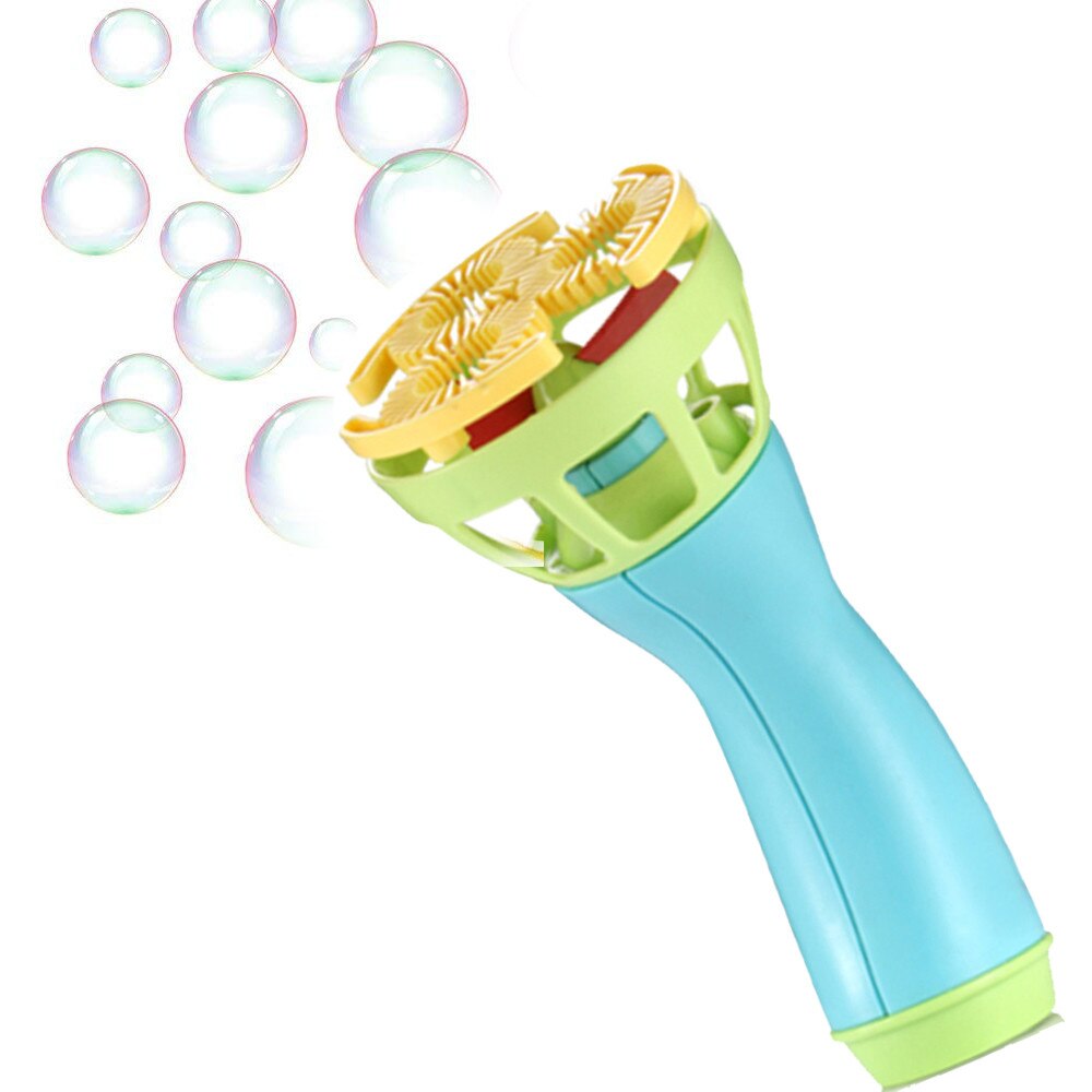 Electric Bubble Wands Machine Bubble Maker Automatic Blower Outdoor Toy For Kids Children Durable Food Grade Abs: A