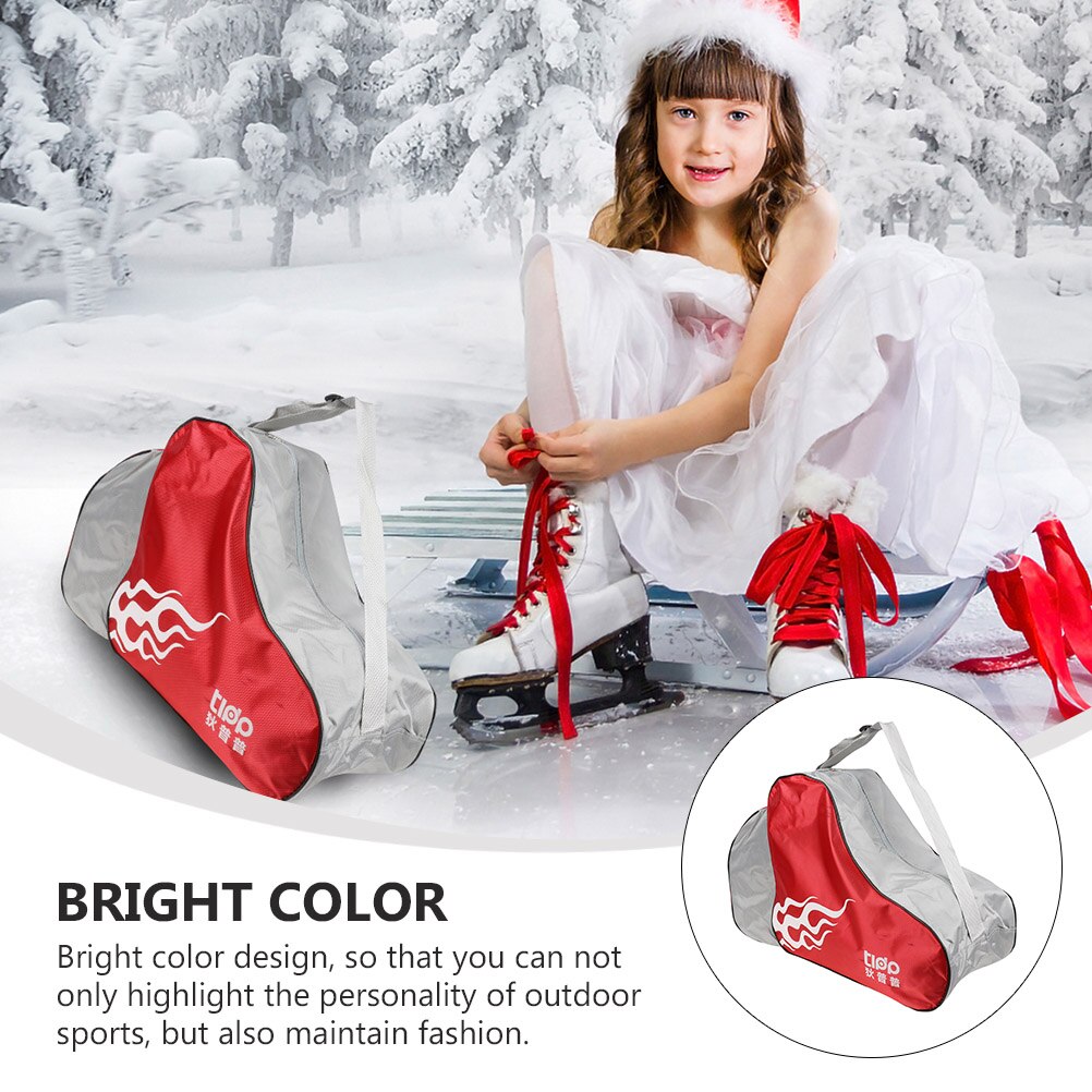 Triangle Bag Ice Skate Bag Roller Skate Bag Children's Roller Skates Backpack
