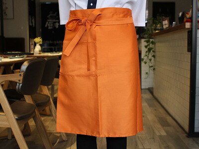 Japanse Koken Dienst Schort Geborduurd Patroon Schort Chef Schort: 15