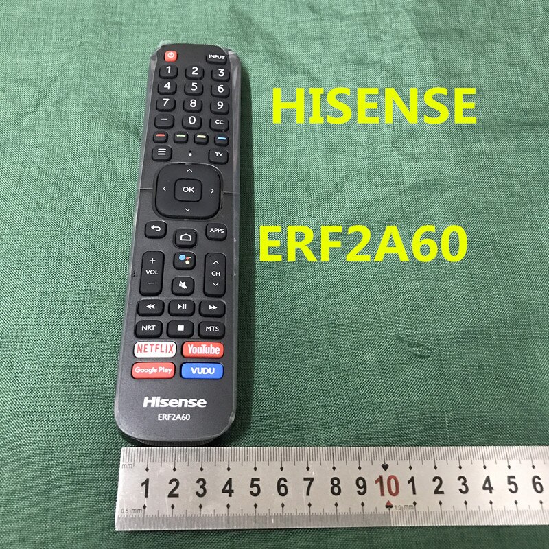 English version Universal remote control ERF2A60 model is suitable for HISENSE LCD LED 4K TV