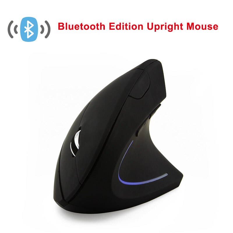 2.4G Draadloze Muis Pols Souris Sans Fil Ergonomische Verticale Optische 800/1600 Dpi Computer Muizen 5 Knoppen Voor Laptop Desktop pc: Bluetooth version