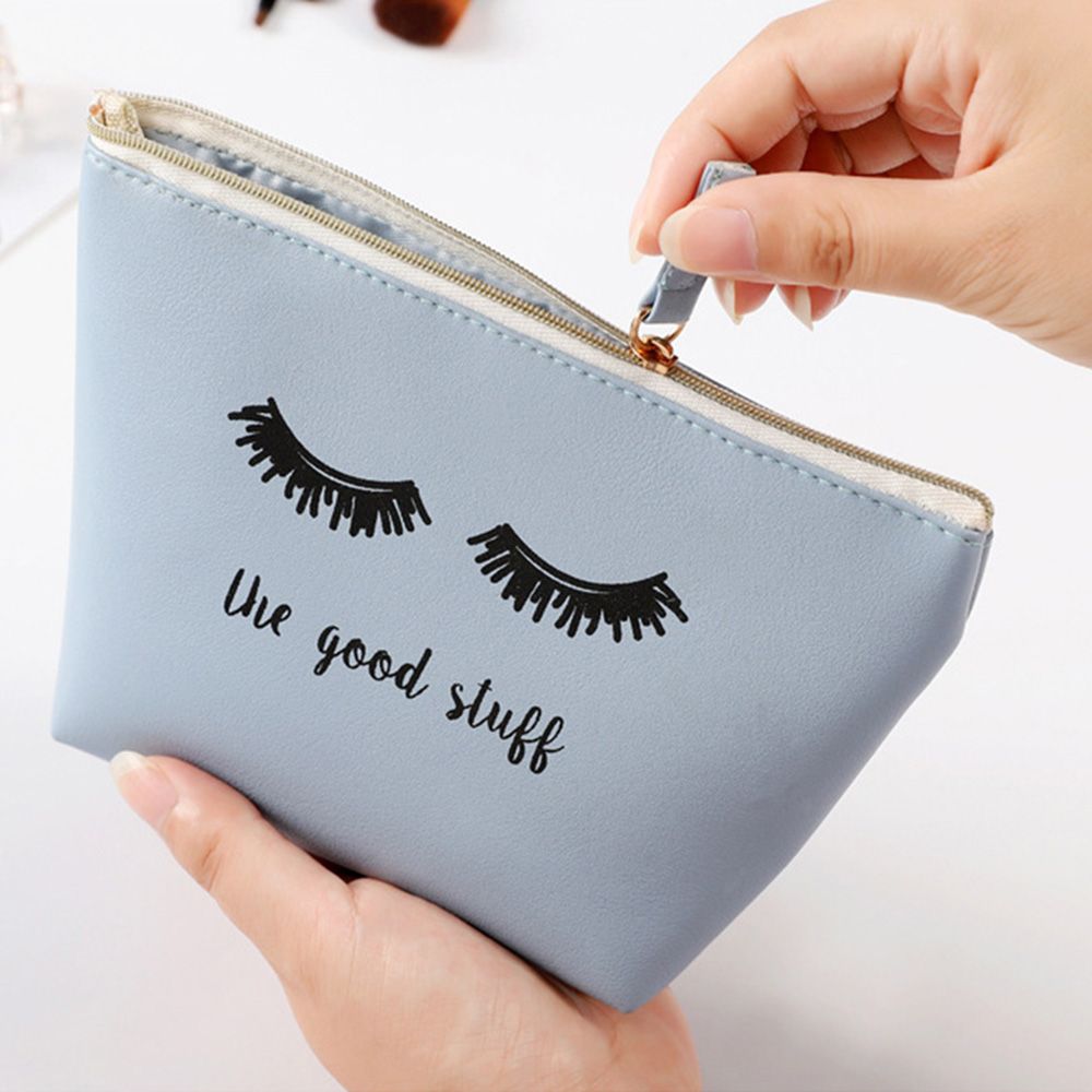 NEUE 4 Farben Wimpern bilden PU Kosmetik Tasche Reisetasche Waschen Toilettenartikel Beaut Bausatz Machen hoch fallen Veranstalter Lagerung beutel