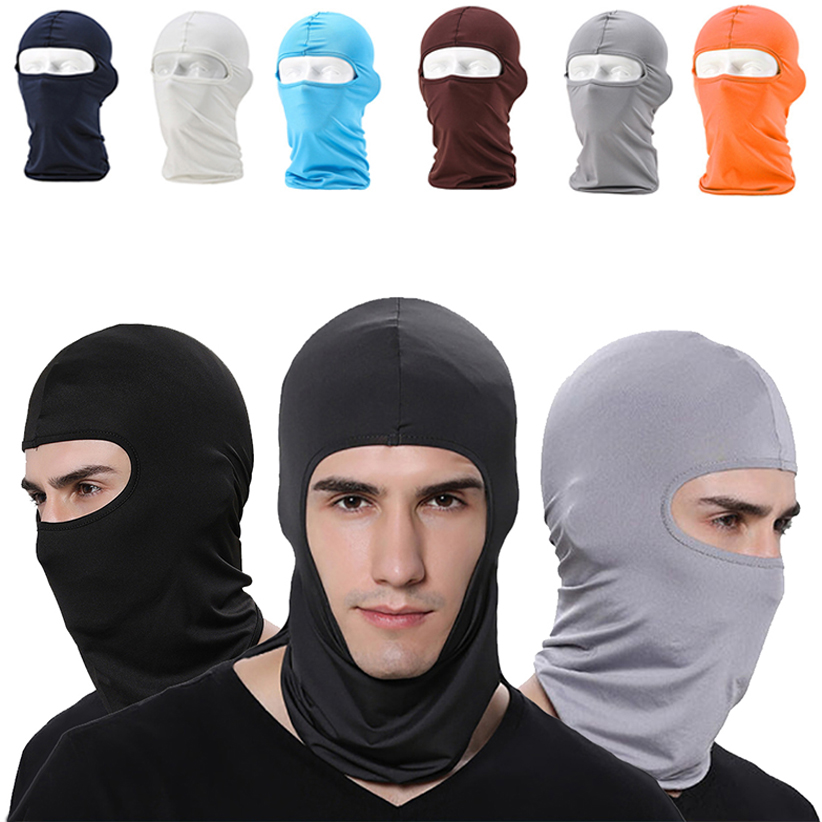 Masque facial de cyclisme moto, cagoule de sport d... – Grandado