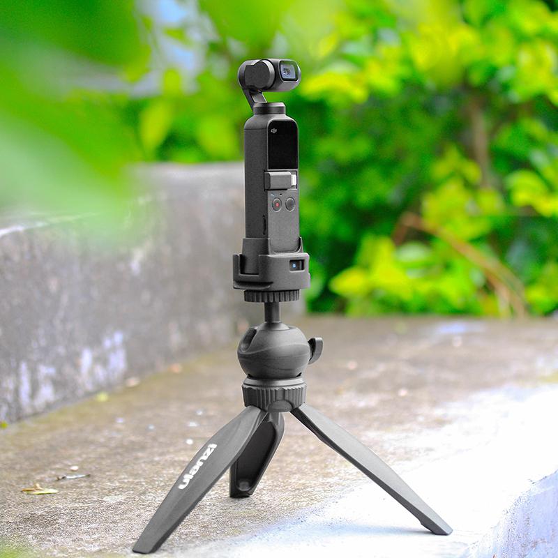 DishyKooker WiFi Tripod Adapter for DJI Osmo Pocket WiFi Base Accessory with Tripod Head Quick Release Mount