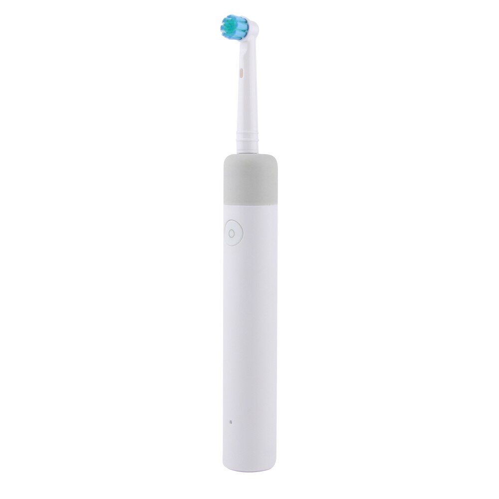 USB Charge Pro electric toothbrush rechargeable smart sonic tooth brush with replacement Brush Head teeth clean tools For Adults: gray-nobox