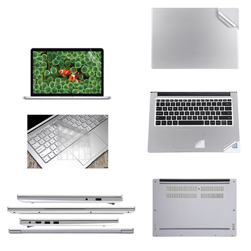 Laptop Sticker Skin voor Xiaomi RedmiBook 14 Vinyl Decal PC Notebook Skin voor Xiaomi RedmiBook 14 Computer Stickers Cover: Sliver 3