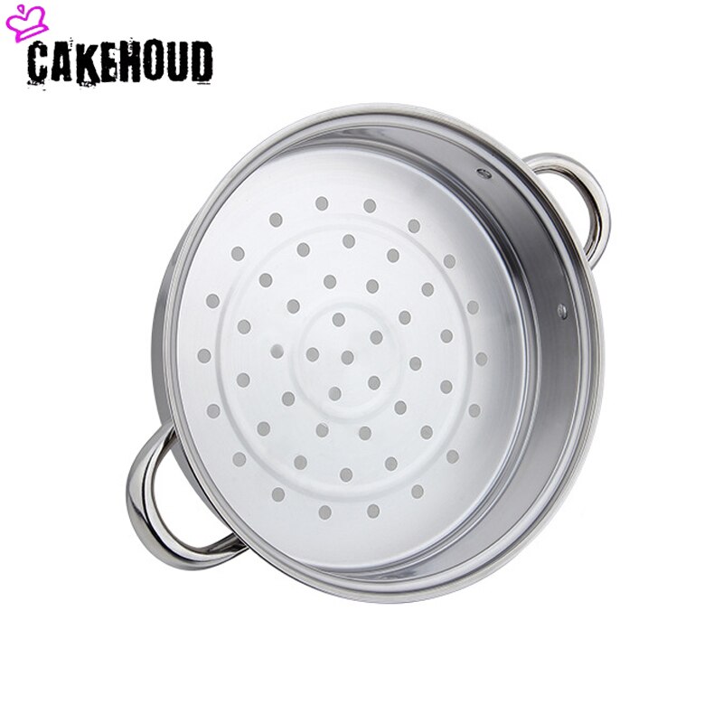 28cm De Acero Inoxidable Vaporera De Alimentos Vegetales Utensilios De Cocina Tapa De Vidrio Olla Caliente Accesorios De Cocina