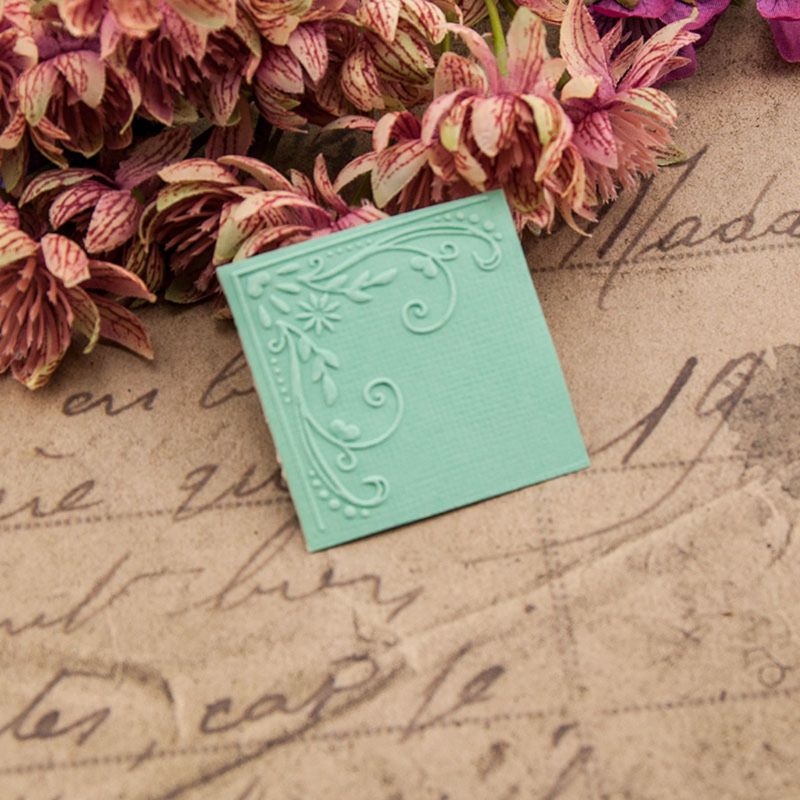 Plastic Embossing Folder Template DIY Scrapbook Photo Album Card Making Decoration Crafts Lacework X4YD