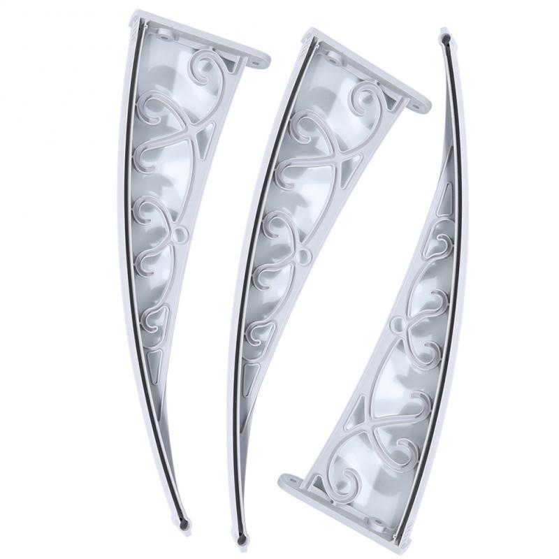 Outdoor Anti UV Ultralight DIY Sun Shelter Door Window Canopy Awning Shelter Front Back Porch Garden Door Shade Cover Gazebo.HWC