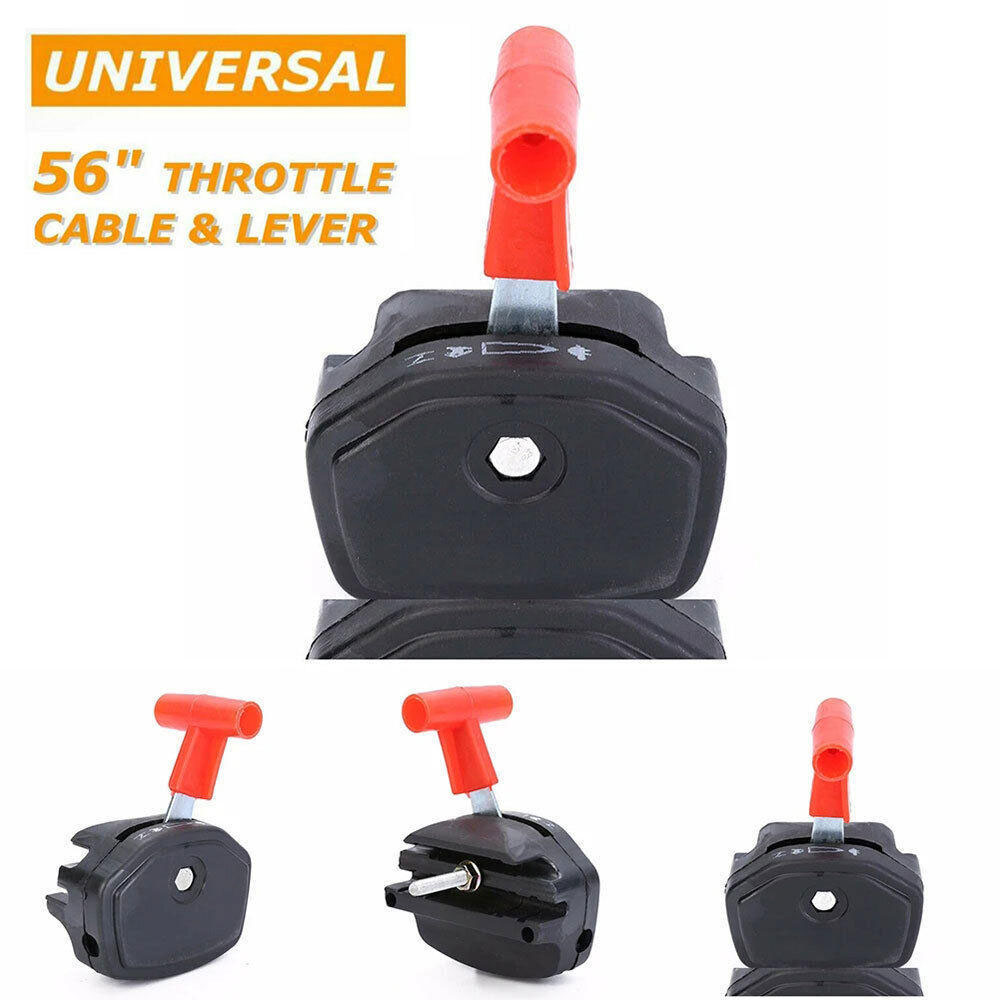 Boîtier de Contrôle de Carburant pour Tondeuse à Gazon de Jardin, Câble Portable à Propulsion Manuelle