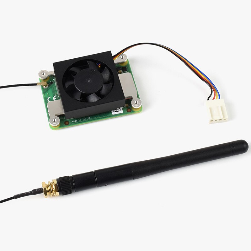 CM4 Dedicated Cooling Fan for Raspberry Pi Compute Module 4 with Thermal Tapes Heatsinks Metal Frame for Pi CM4