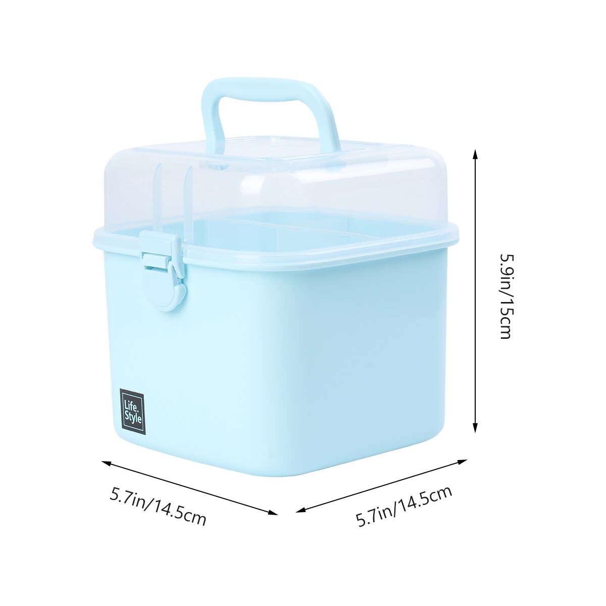 Emergency Medicine Case Plastic Storage Box Large-Capacity Medicine Case Emergency First Aid Box Household Storage Case