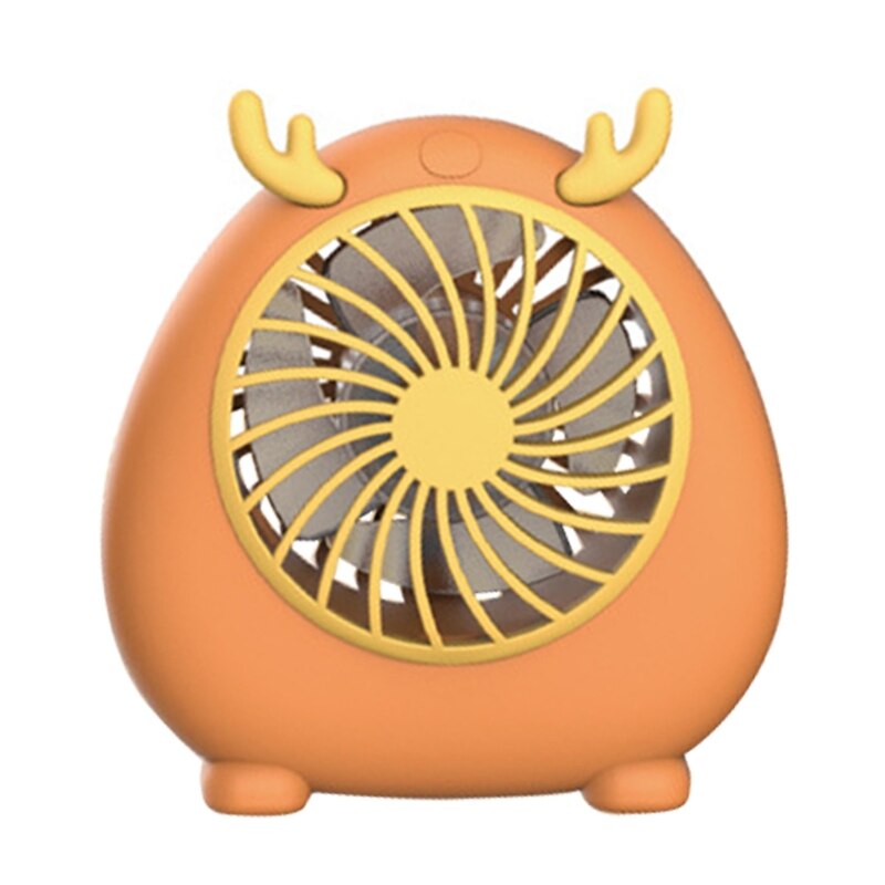 Mini Fan Cartoon Deer Pocket KeyChain Handheld Han... – Grandado