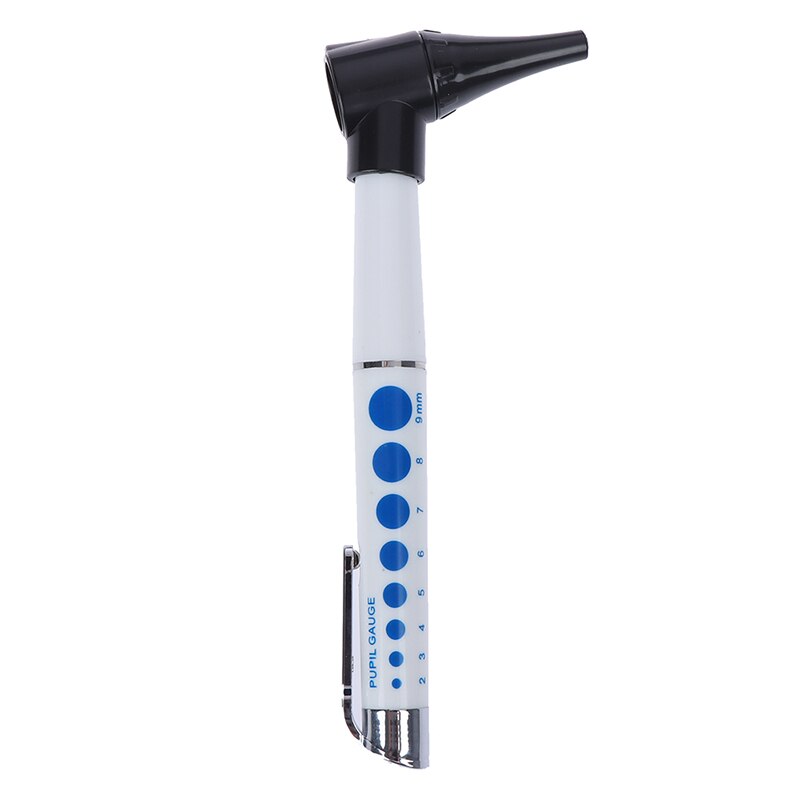 Oor Schoner Diagnostic Earpicks Zaklamp/Vergrootglas Len / 4 Glimp Led Lamp Otoscoop Pen Licht Gezondheid Ear Care tool