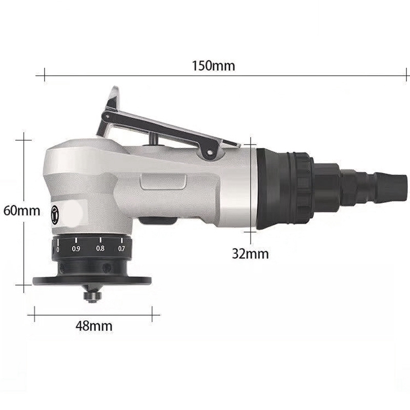 1Set Pneumatic Chamfering Machine 45 Degree Arc Hand-Held Beveling Trimming Machine For Metal Trimming And Deburring