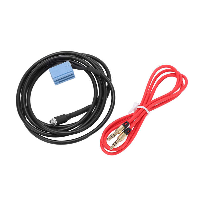 AUX Cable Auxiliary Audio Cable Multiple Formats for Car Radio Stereo MP3 Player Replacement for Seat