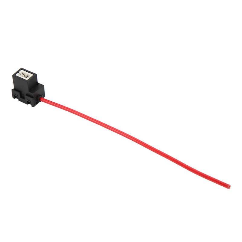 Connecteur d'ampoule H1, douille femelle pliée avec faisceau de câbles de 1 mm² pour remplacement pour bricolage, Modification pour Extension